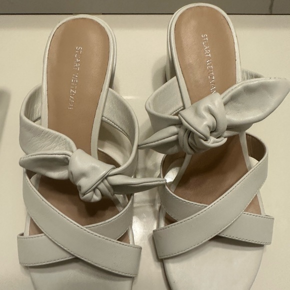 Stuart Weitzman Shoes - Stuart Weitzman Bandeau Block Slide Sandal